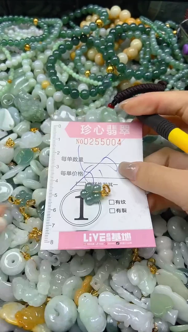 翡翠未镶嵌颈饰闪购0255004多样性发其一