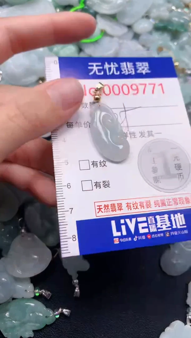 颈饰未镶嵌翡翠9771