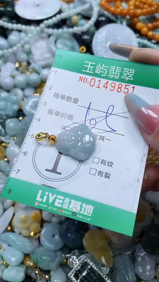 翡翠未镶嵌颈饰闪购0149851多样性发其一