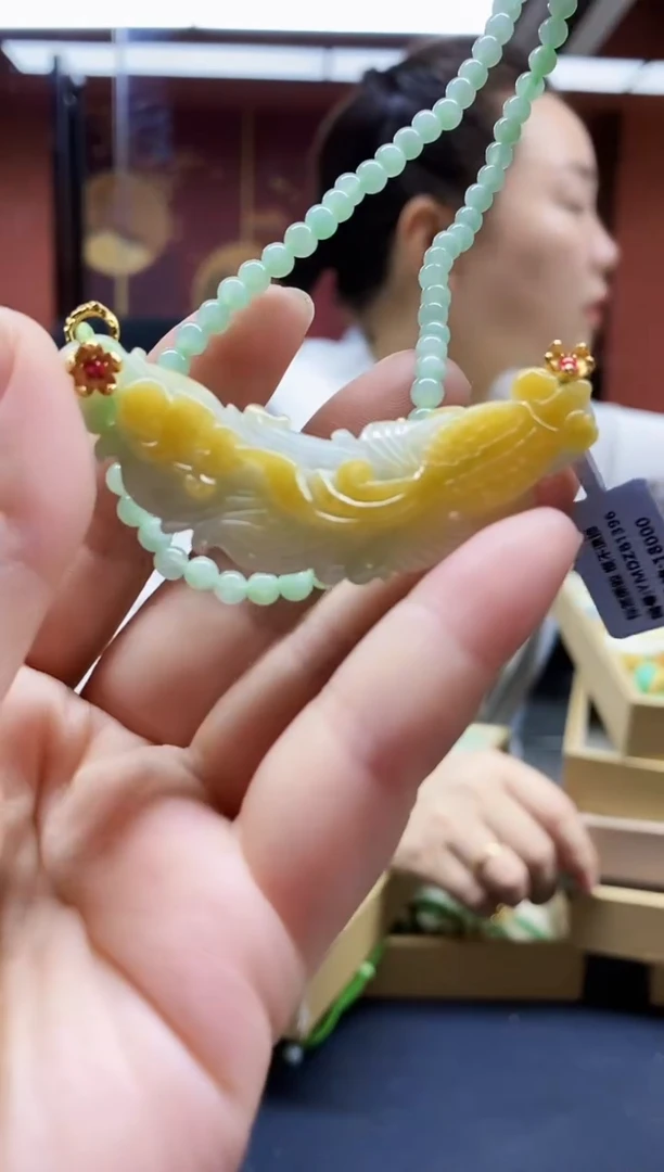 颈饰未镶嵌翡翠翡翠吊坠