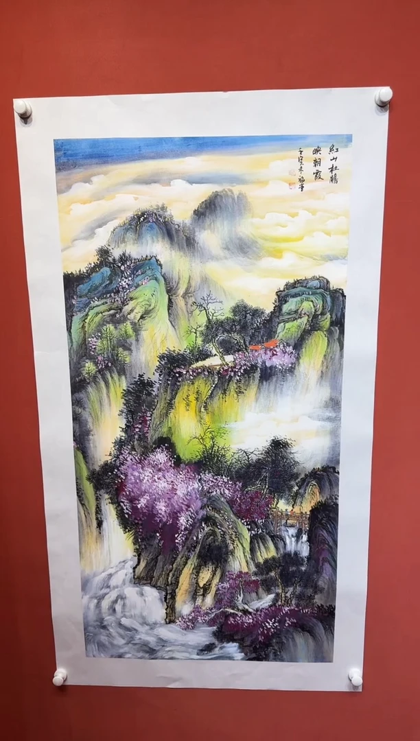 国画国画湖社画会/谢福堂-24-60