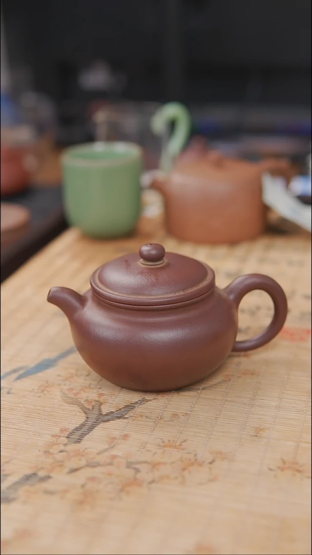茶壶紫砂全手工  紫泥  仿古壶