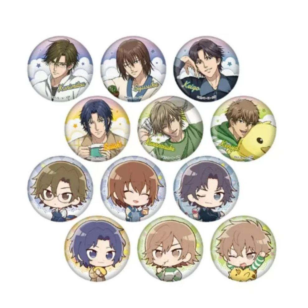 【网球堂吉诃德】新网球王子堂吉诃德睡衣系列吧唧徽章（盲盒代拆）