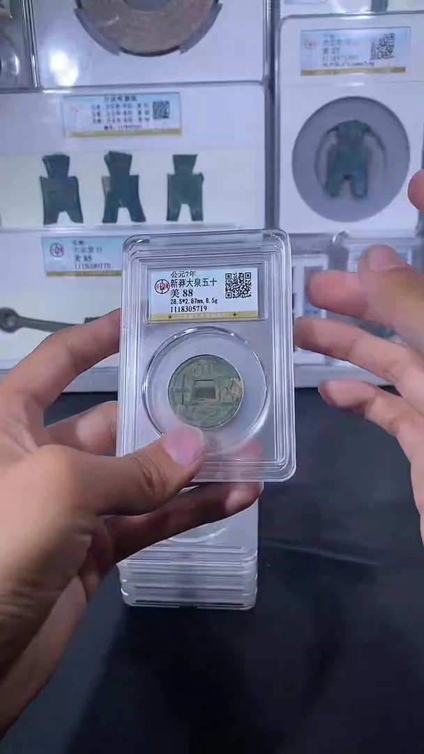 【闪购商品】铜琪珍新莽大泉五十一枚