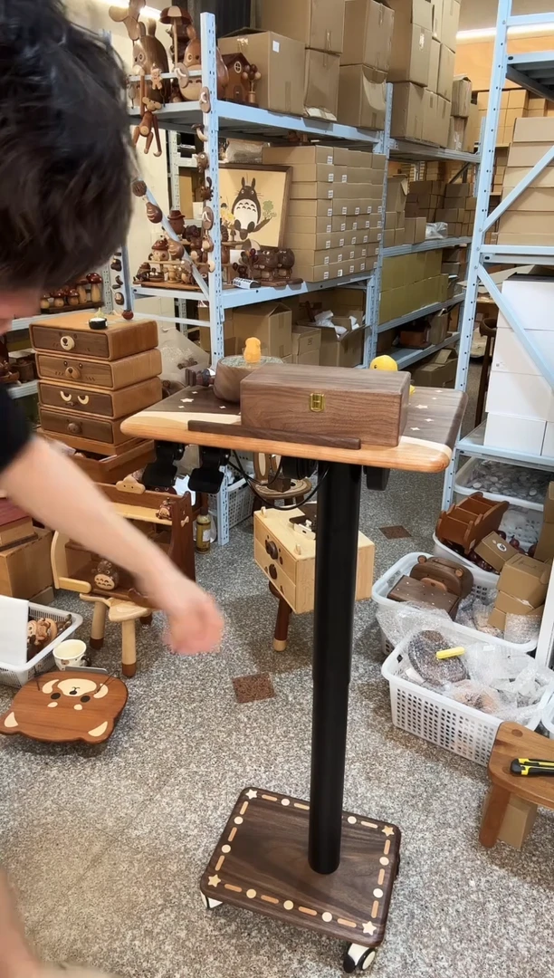 木微瑕双层首饰盒