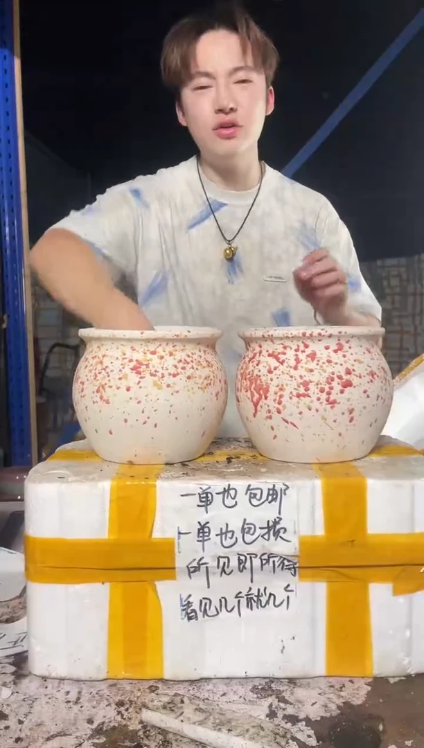 紫砂花盆紫砂花盆宜兴紫砂粗陶花盆18*16