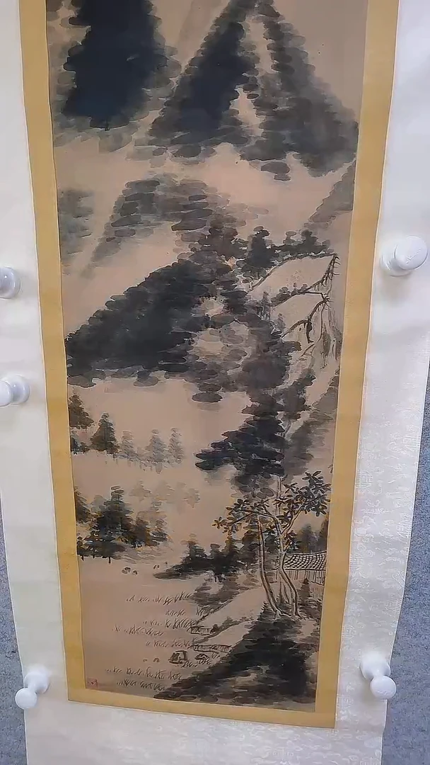 竖款路*V240617-1-56《山水》