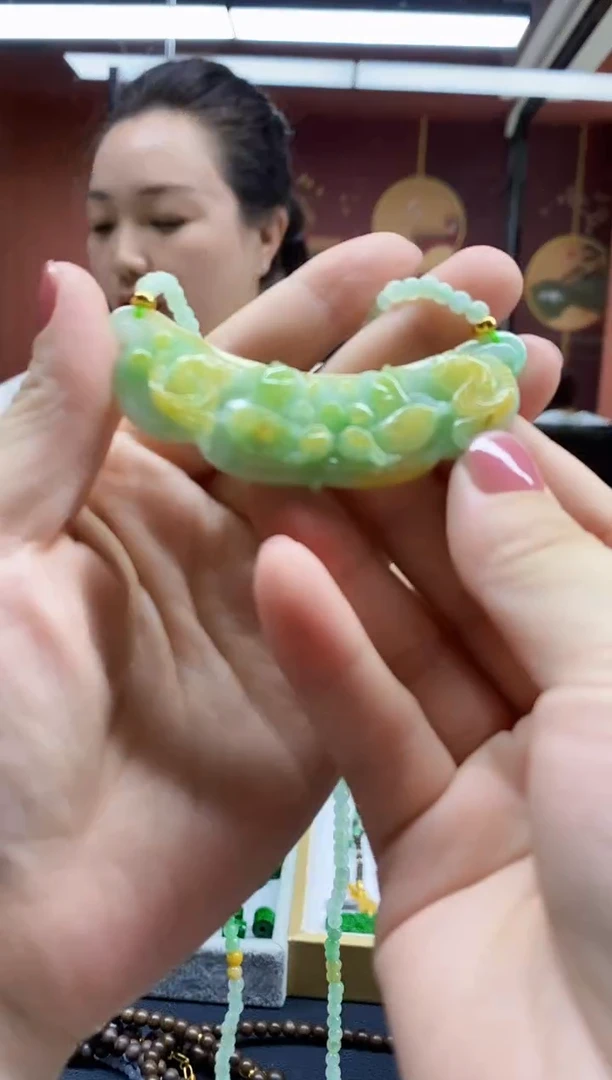 颈饰未镶嵌翡翠翡翠吊坠