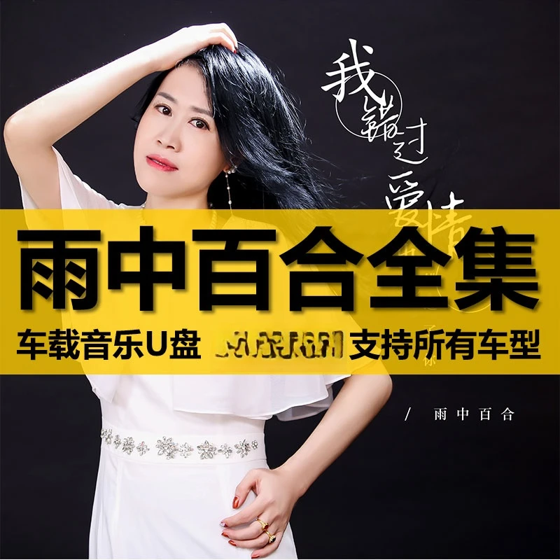 雨中百合U盘出道至今所有全集原声无损车载高品质车用音乐优盘