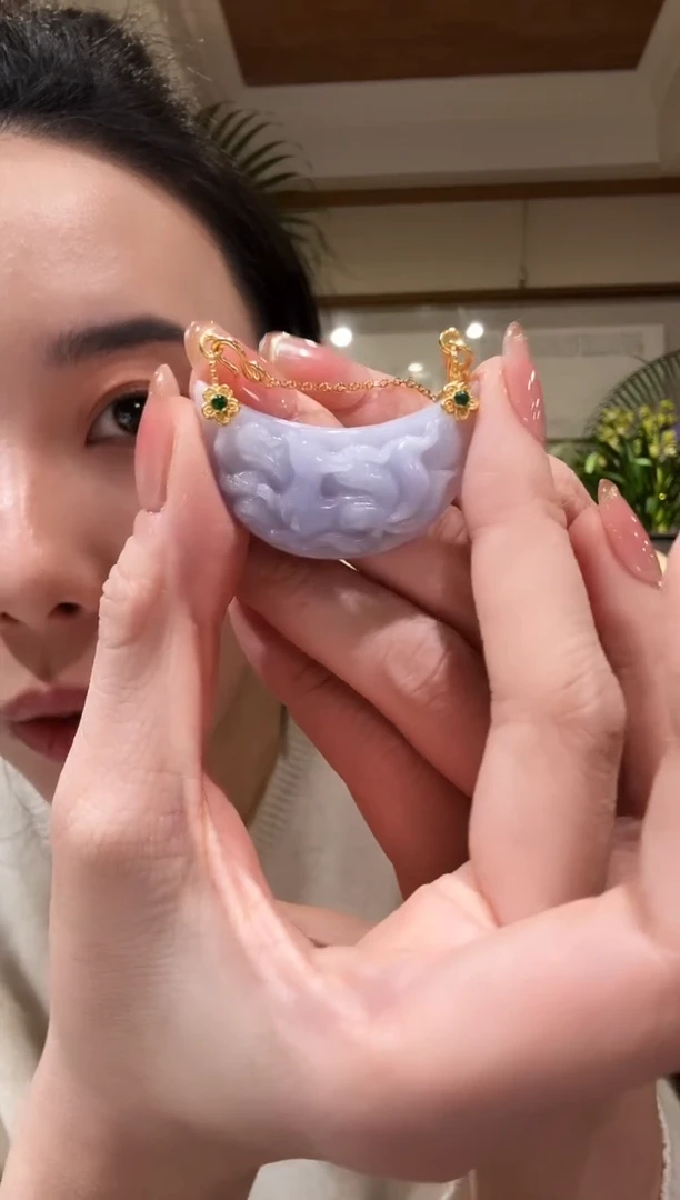 【闪购商品】翡翠颈饰未镶嵌国风