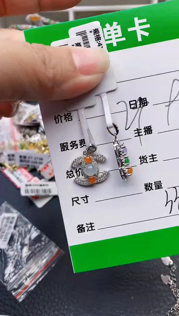 【闪购商品】翡翠戒指银S925镶嵌/3380