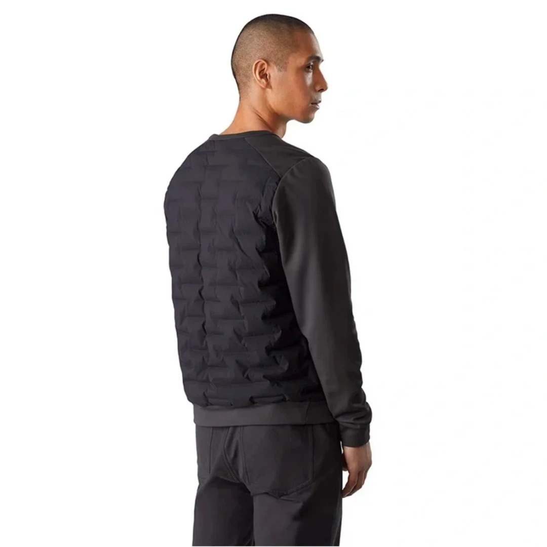 【胜华严选】迪家纯色防风圆领套头棉服22199