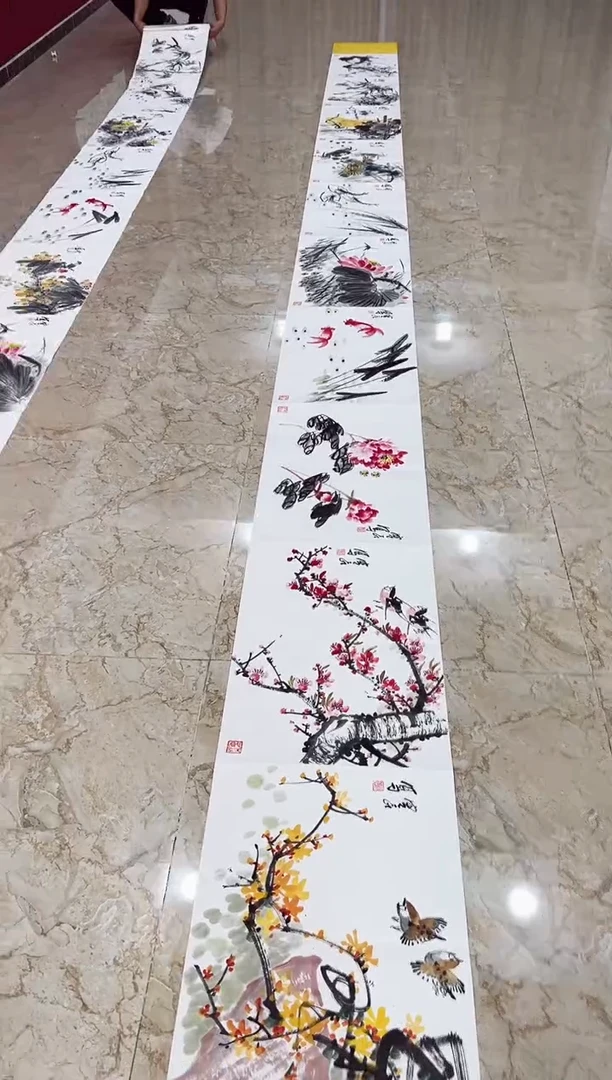 国画张现民的国画作品