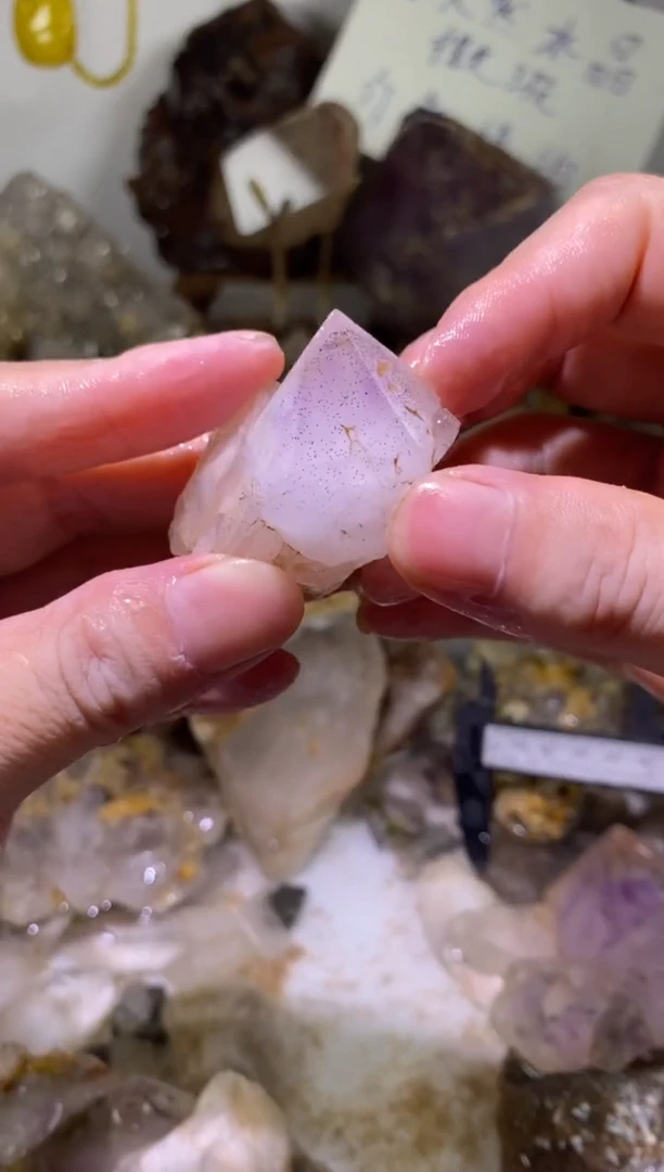 未镶嵌珠宝半成品水晶103号四川超七花园水晶