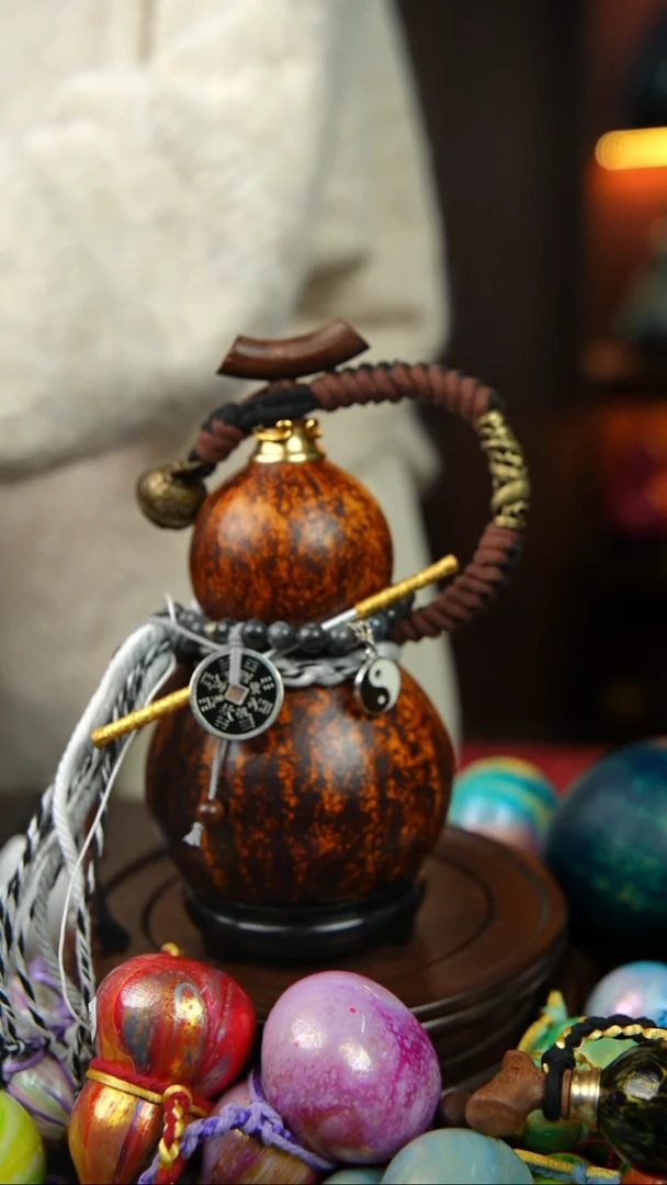 435号450ml左右非遗大漆酒葫芦