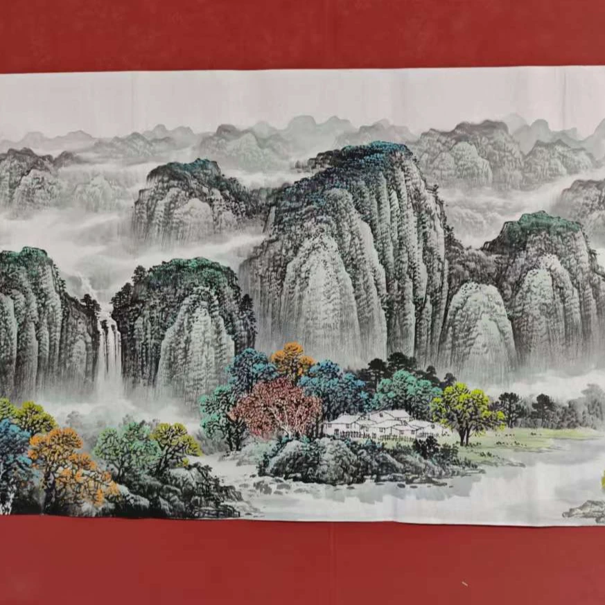 赵秋芬山水 国画山水2