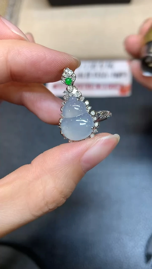 翡翠戒指18K金镶嵌两用款【无鉴赏期