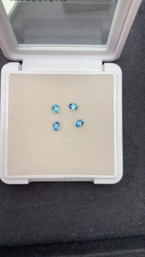 裸石海蓝宝石0.67ct海蓝宝 GH 定制