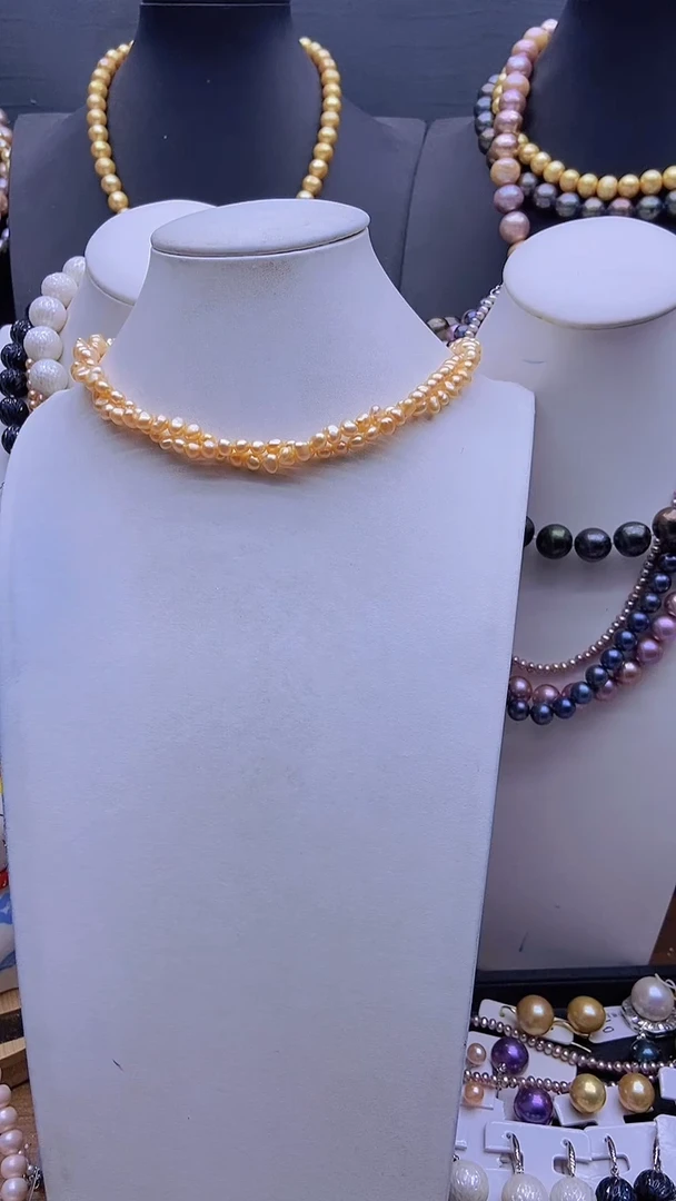 未镶嵌淡水珍珠原创设计1