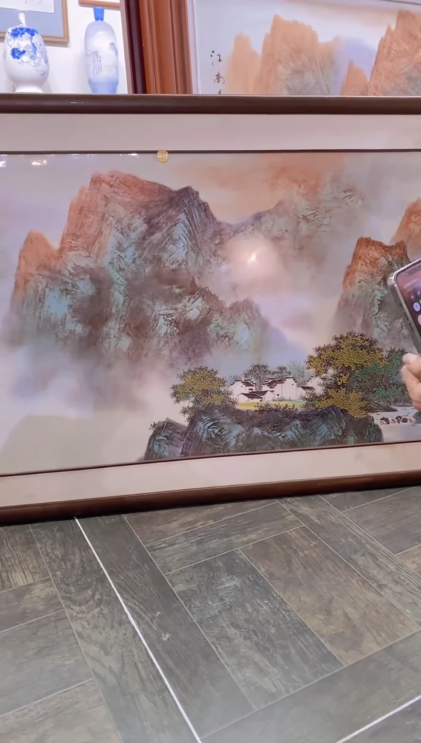 吴义松陶瓷联盟手绘陶瓷编号：8513