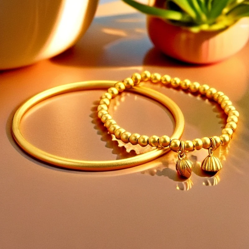 铜合金手镯 铜合金手鐲女传承复古法铜镯子久不掉色