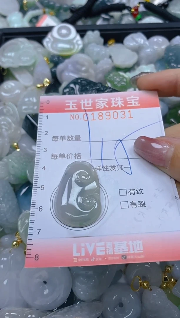 【闪购商品】翡翠颈饰未镶嵌闪购0189031