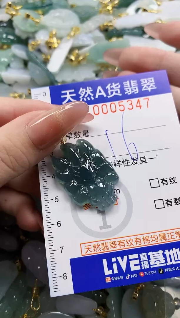 颈饰未镶嵌翡翠富****?天然A货翡翠