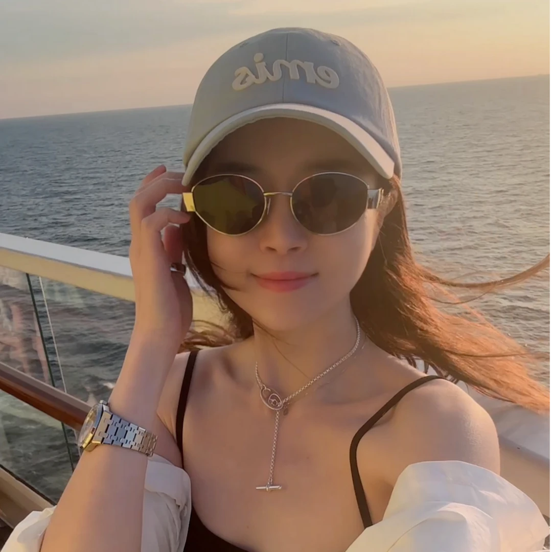 【ZMMY严选私服】夏季新款椭圆形个性时尚复古墨镜5060109