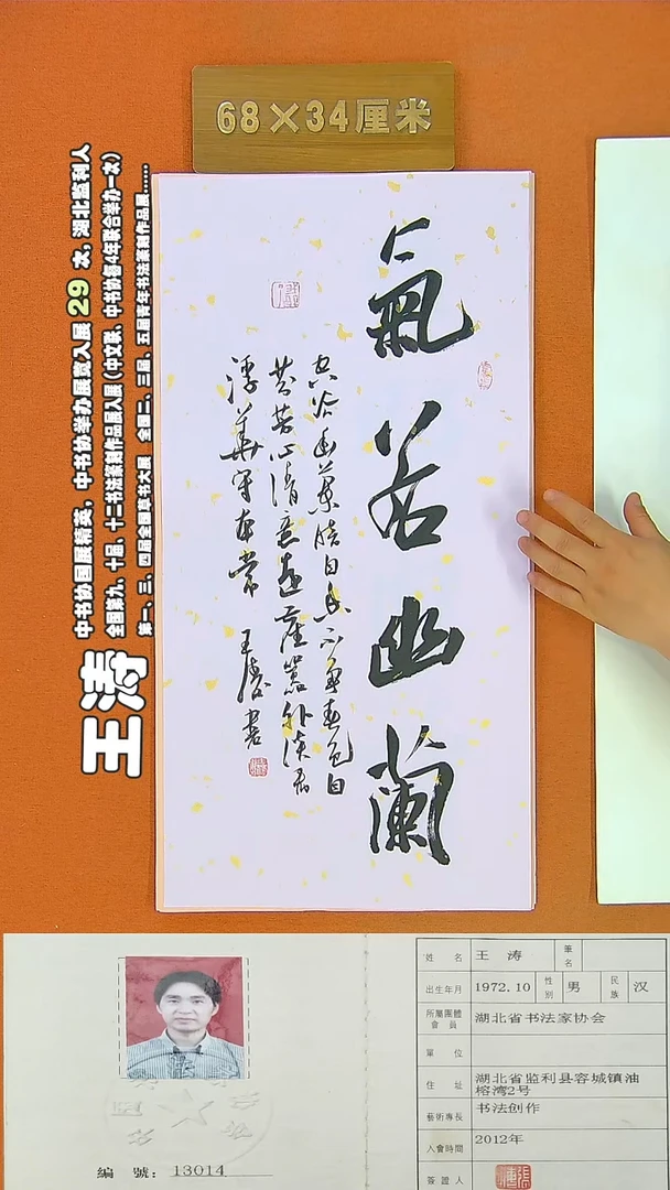 书法78R王涛书法作品