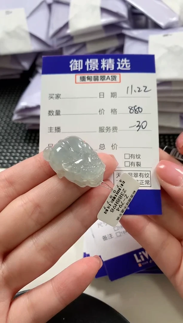 颈饰未镶嵌翡翠42