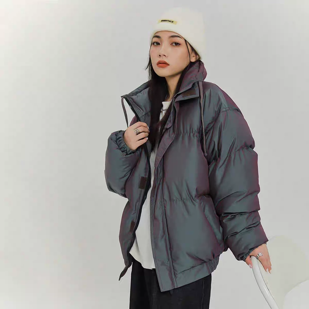 特价品牌FOG正品冬季加厚保暖复线男女通用简约宽松秋冬外套棉服