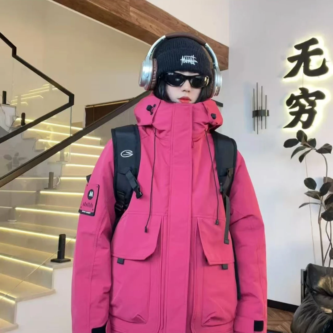 小光DM8819*东北-漠河专供冬季新款舒适保暖潮流户工装连帽