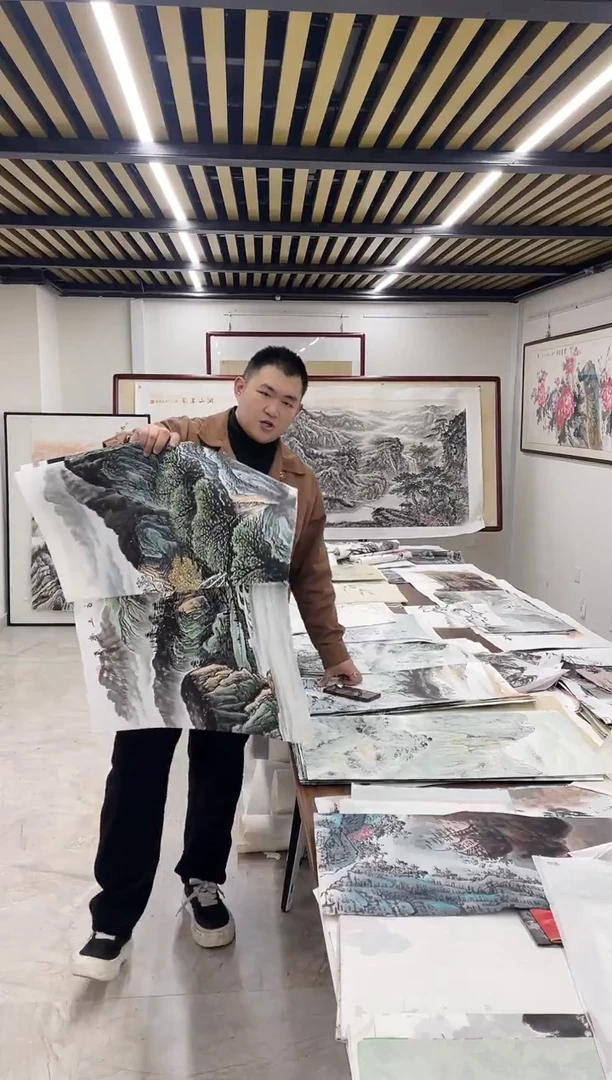 国画融易专属链接-李土庆写意