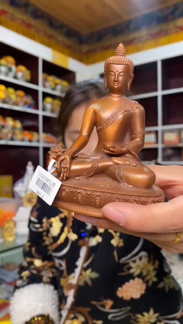 【闪购商品】泥塑药师-与实物略有差异介意者慎拍