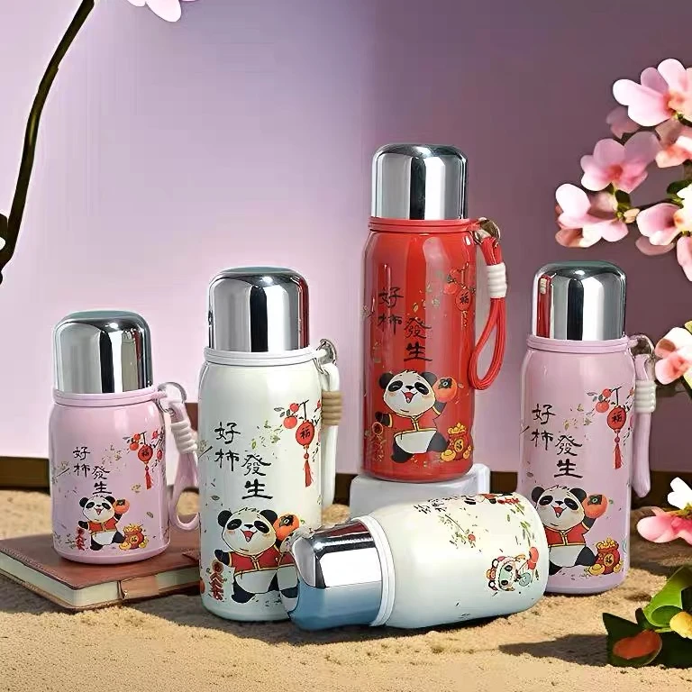 高颜值可爱国风小巧精致便携车载保温杯316不锈钢正品