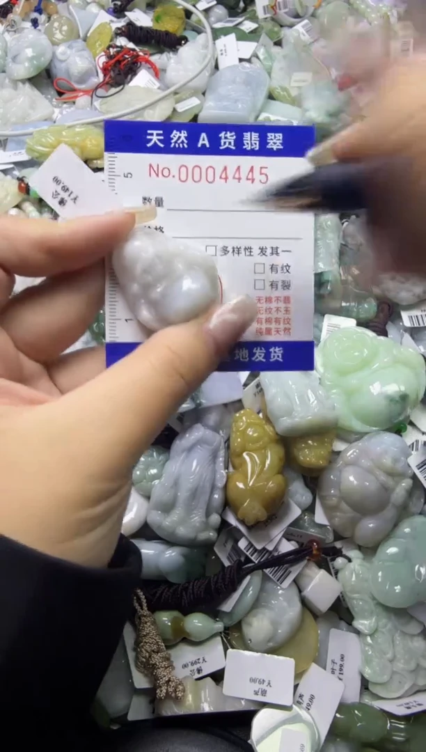 【闪购商品】翡翠颈饰未镶嵌00004445
