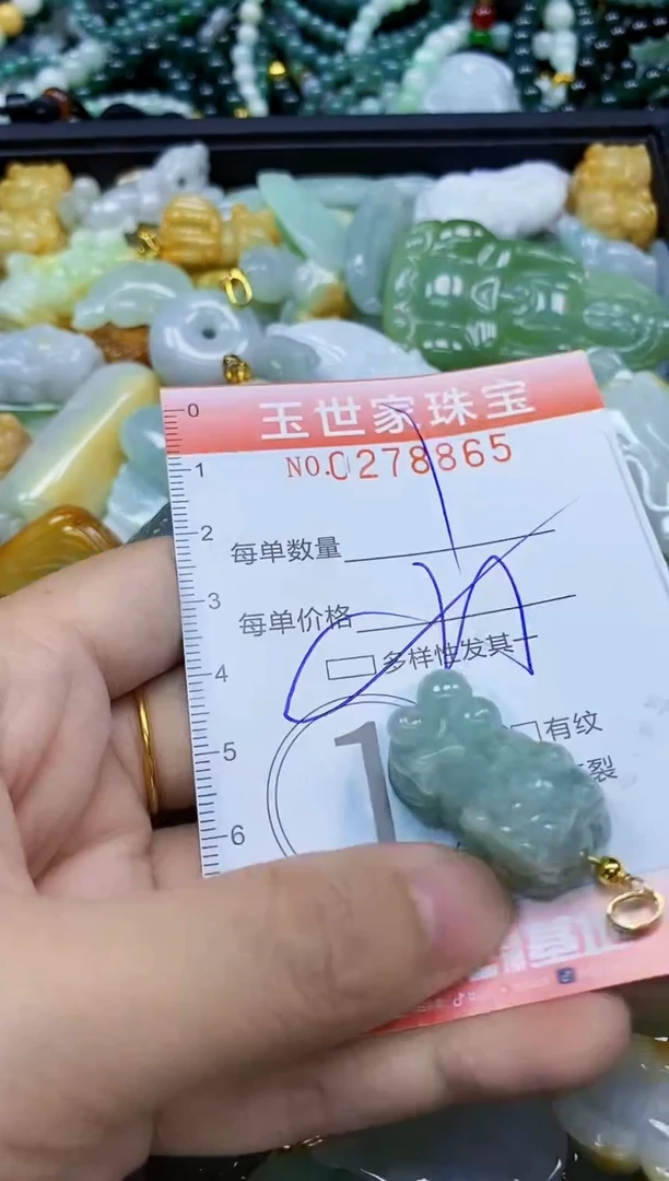 翡翠未镶嵌颈饰闪购0278865多样性发其一