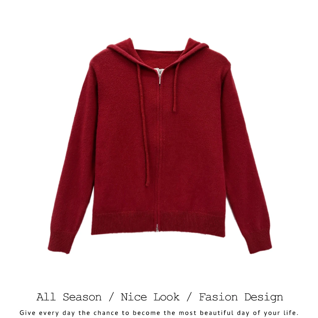 551 连帽双拉链开衫早春2025新款短款软糯上衣#1217