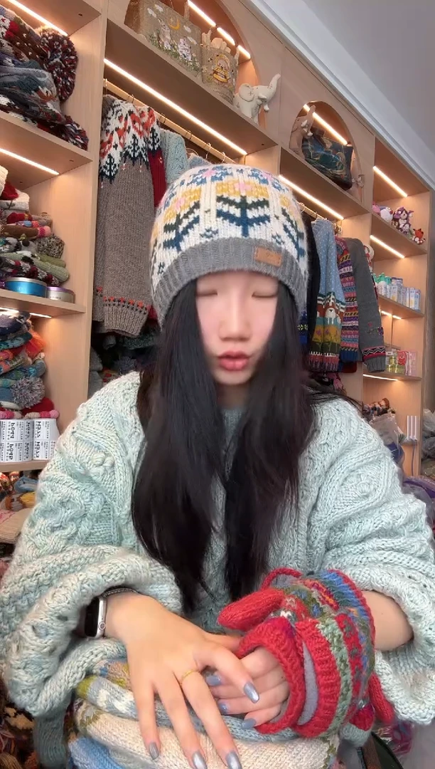 羊毛美利奴向日葵冷帽