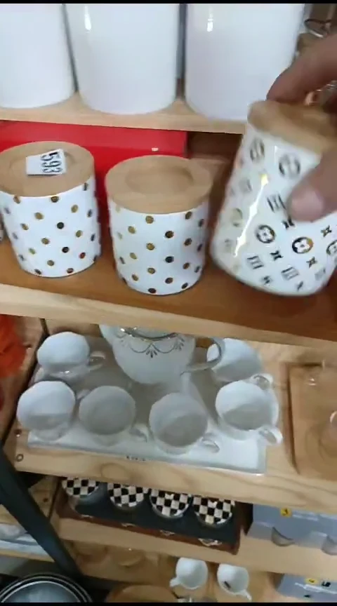 瓷593密封罐四件套