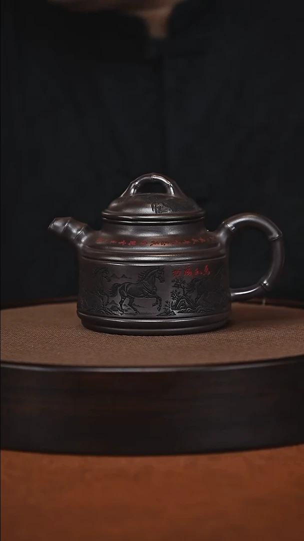 茶壶紫砂原矿紫砂壶