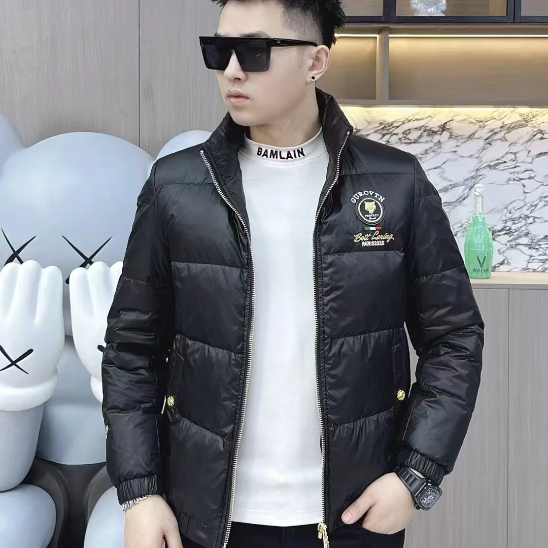 帕萨度男士时尚休闲短款立领潮流百搭休闲羽绒服AJ-7606