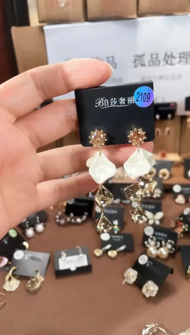 合金925银锆石泊2109