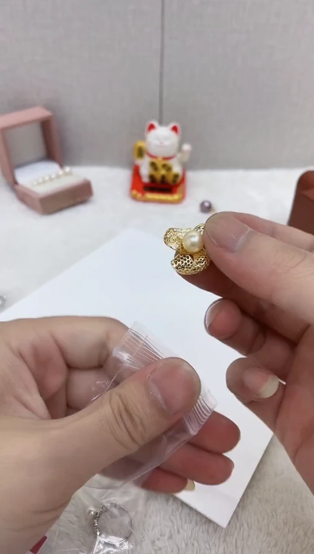 海水珍珠银S925镶嵌颈饰