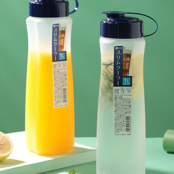 日本进口凉水瓶冰箱冷藏果汁饮料冷淬冷泡茶扎壶密封凉白开冷水壶