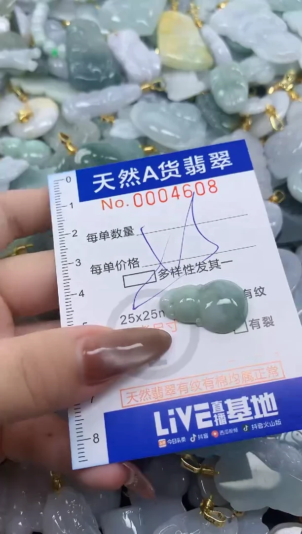 翡翠未镶嵌颈饰天然A货翡翠