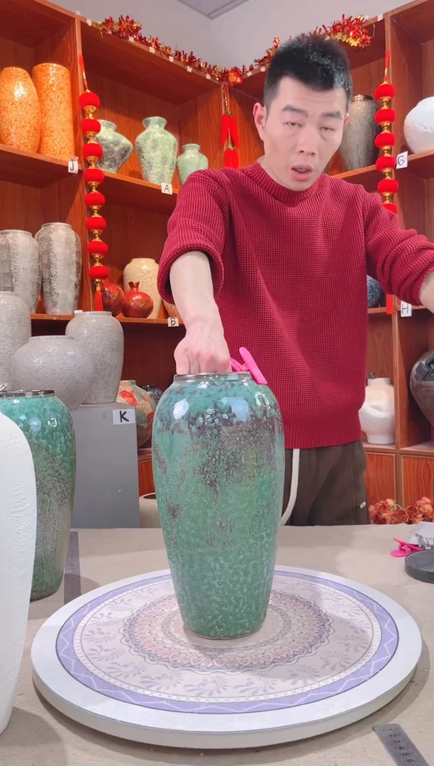 【闪购商品】瓶a577 陶瓷花瓶 无花 微瑕