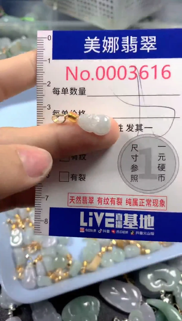 颈饰未镶嵌翡翠3516