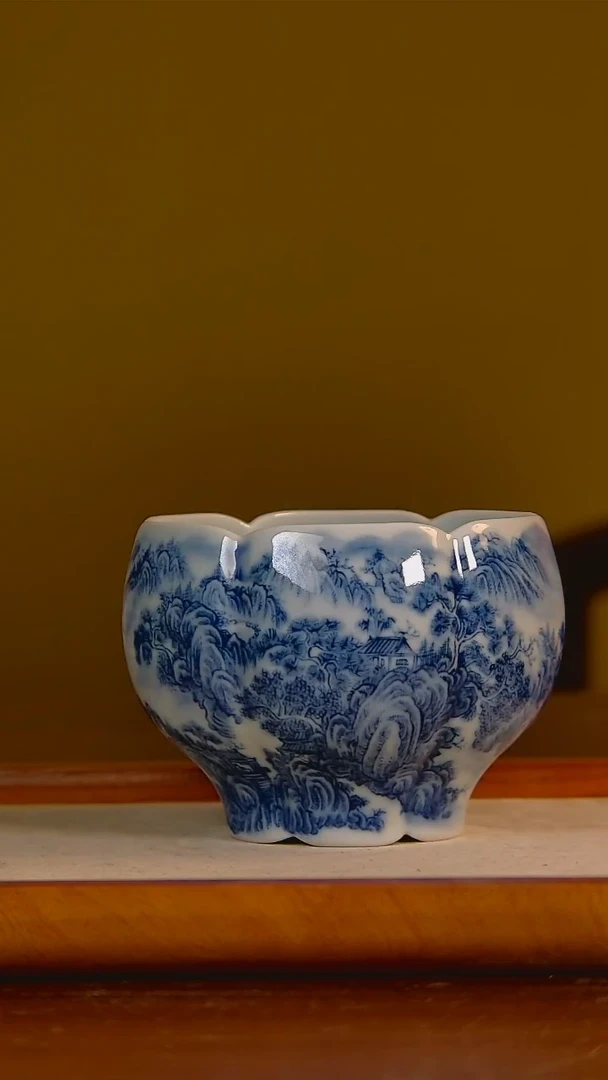 【闪购商品】杯手工手绘杯杯很美丽