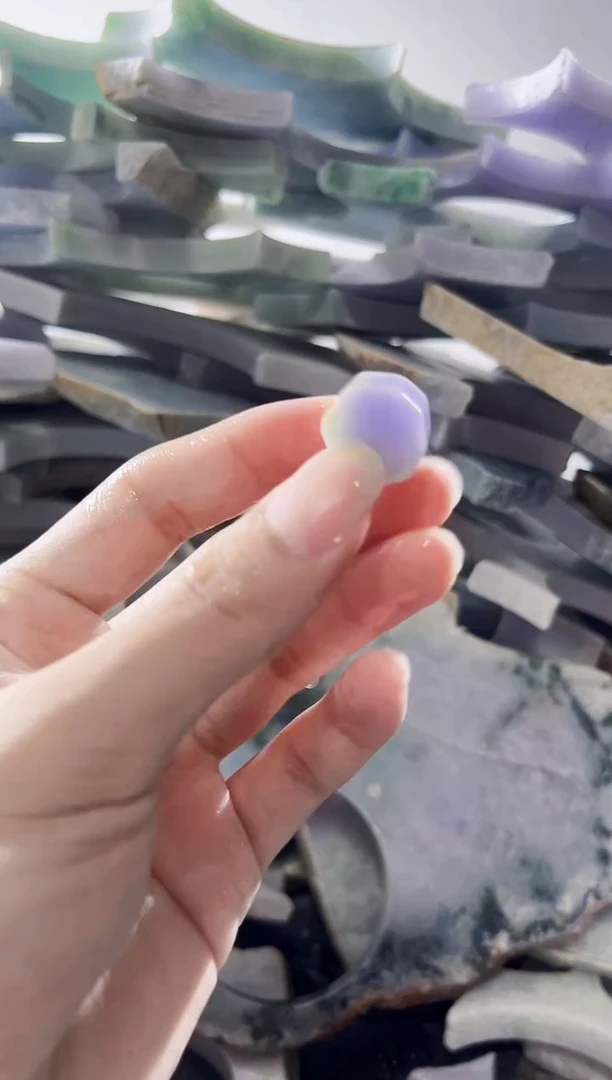 裸石翡翠缅甸翡翠A货陈8689